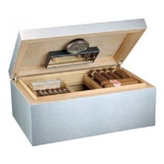 ADORINI Humidor Aluminium Deluxe L