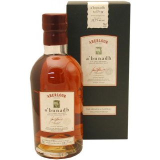 Aberlour ABunadh ohne Altersangabe 60.7 % Vol.