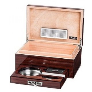 Angelo Humidor Set Braun
