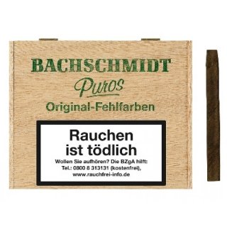 Bachschmidt Puros Fehlfarben Brasil 50er