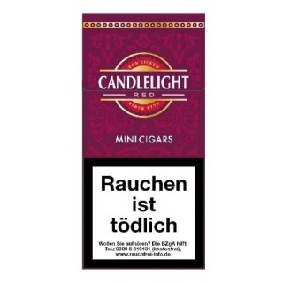 Candlelight Red Mini 10er