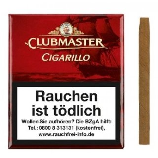 Clubmaster Cigarillo Red 20er