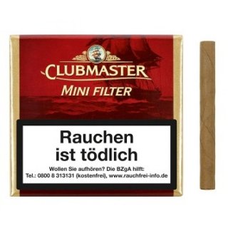 Clubmaster Mini Filter Red 20er