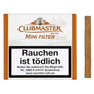 Clubmaster Mini Filter White 20er
