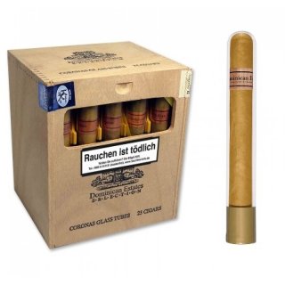 Dominican Estates Corona Glastube 25er