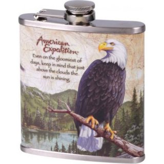 Flachmann chrom Adler 7oz/210ml