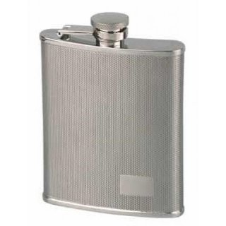 Flachmann chrom guill. 6oz/180 ml