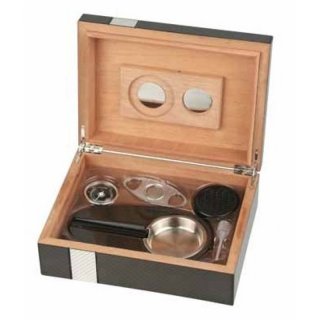 Humidor Set 2-tone Laserfinish