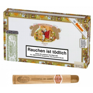 Romeo y Julieta Coronitas en Cedro 25er