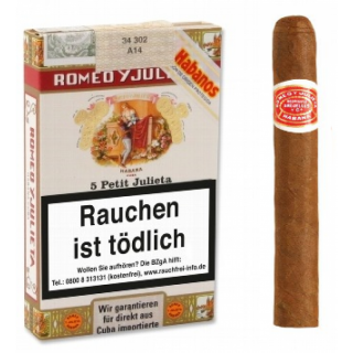 Romeo y Julieta Petit Julietas 5er