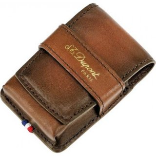 St.Dupont Feuerzeugetui Leder