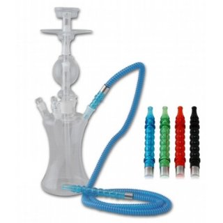 Wasserpfeife Colton transparent 4er