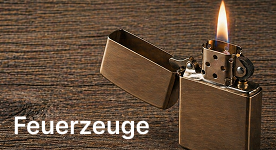 Feuerzeuge Sturmfeuerzeuge Benzinfeuerzeuge und Gasfeuerzeuge