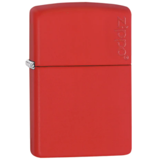 Zippo Red Matte mit Logo 60001204