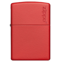 Zippo Red Matte mit Logo 60001204