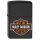 Zippo schwarz matt Harley-Davidson Bar & Shield