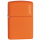 Zippo Orange Matte mit Logo 60001268