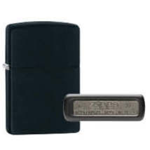 Zippo Media Chrome Black 60001320