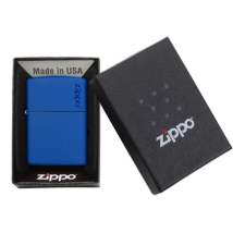 Zippo Royal Blue Matte mit Logo 60001205