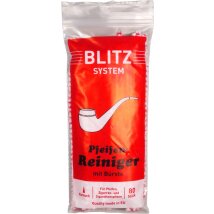 BLITZSYSTEM Pfeifenreiniger rot/weiss 16cm 80er