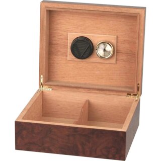 Humidor Blattdekor braun