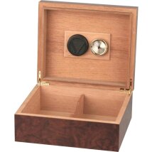 Humidor Blattdekor braun