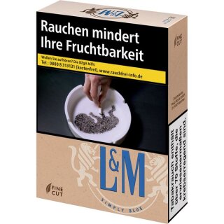 L&M Simply Blue 8,60 Euro (10x20)