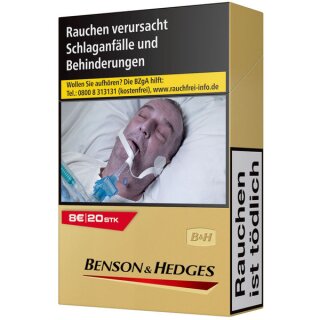 Benson & Hedges Gold OP L 9,60 Euro (10x20)