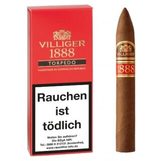 VILLIGER 1888 Torpedo Red 3er