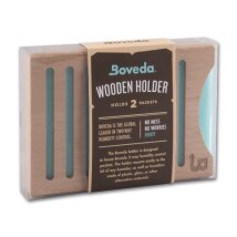 BOVEDA Zedernholz-Halterung 18.2x15.2x1.5cm für 2 Packs