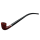 Lesepfeife CAPITELLO Bent kaminrot 27 cm