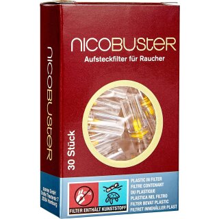 NICOBUSTER Filter-Aufsatz Regular 30er