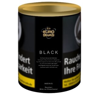 EURO SHAG Black (Zware) (110 gr.)