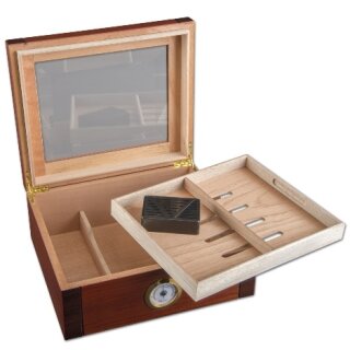 Humidor Cherry Glasdeckel