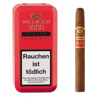 VILLIGER 1888 Minutos Red 8er