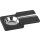Cigarrenascher Holz schwarz 1 Ablg.