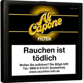 Al Capone Cigarillos Filter 10er
