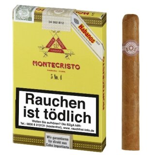 Montecristo No.4 Mareva 5er