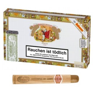 Romeo y Julieta Coronitas en Cedro 25er
