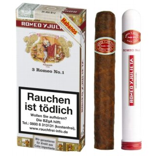 Romeo y Julieta Romeo No.1 Tubos 3er