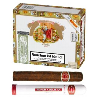 ROMEO Y JULIETA Romeo No.1 Corona Tubos 25er