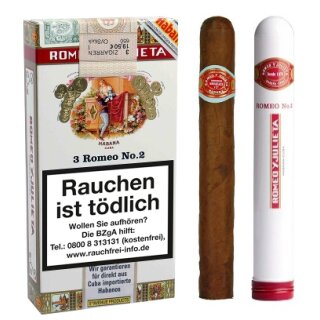 Romeo y Julieta Romeo No.2 Tubos 3er