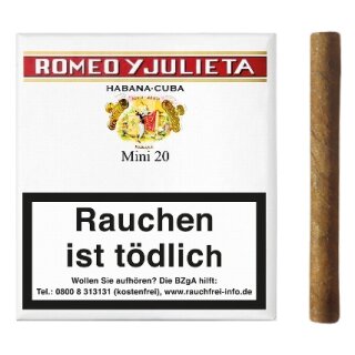 Romeo Y Julieta Mini 20er