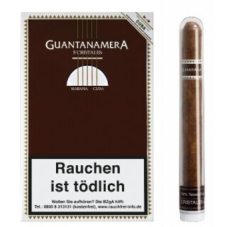 GUANTANAMERA Cristales Glastube