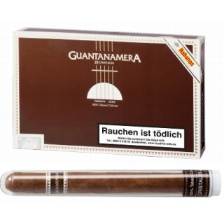GUANTANAMERA Cristales Glastube 25er