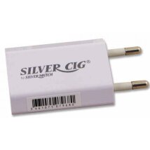 SILVERCIG USB Ladestecker weiß