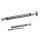 RATTRAYS Pfeifenstopfer Thin Caber chrom satiniert