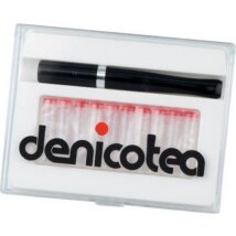 Denicotea Zigarettenspitze Automatic schwarz L plus 10 Filter