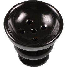 Shisha Ersatzkopf Schwarz 2,1cm