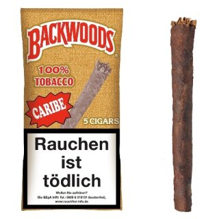 BACKWOODS Caribe (Wild Rum) 5er